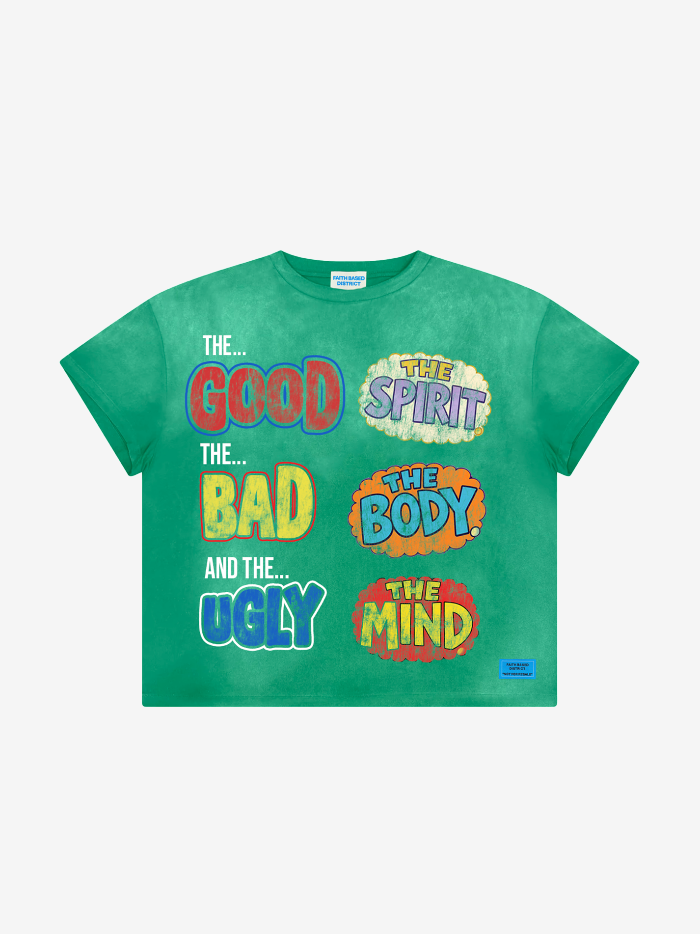 (KIDS) GBU TEE (GREEN)