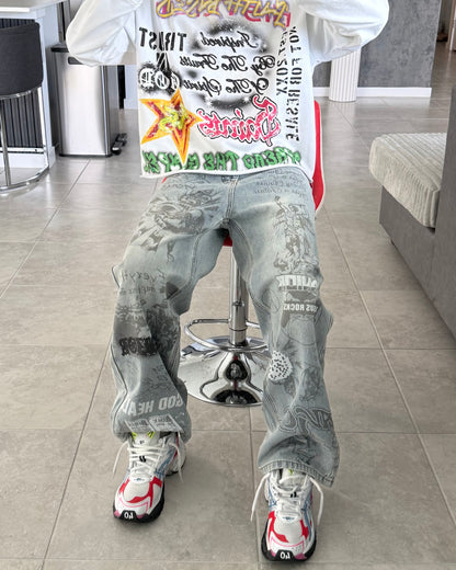 Holy Graffiti Denim