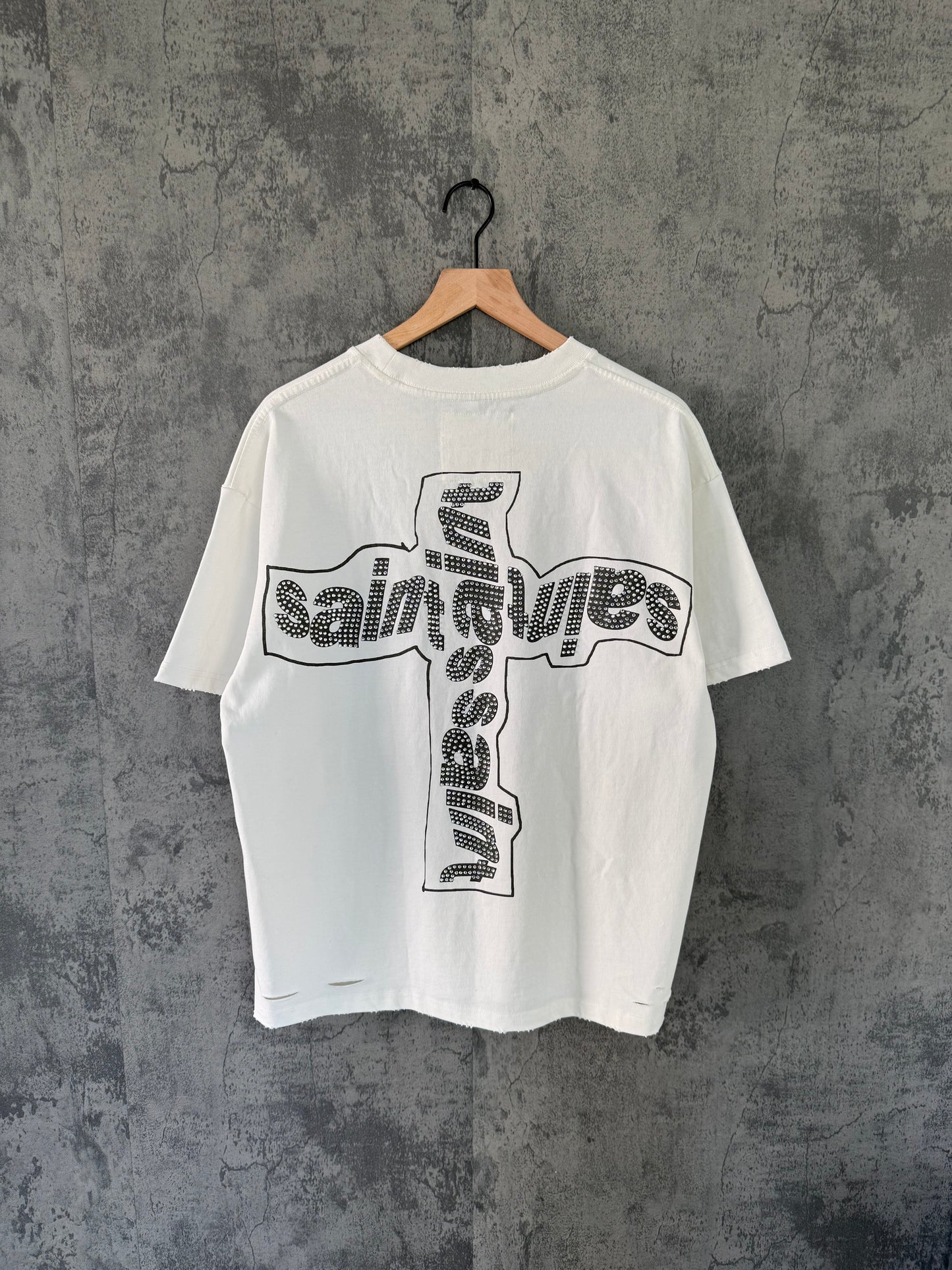 White Saint War Tee