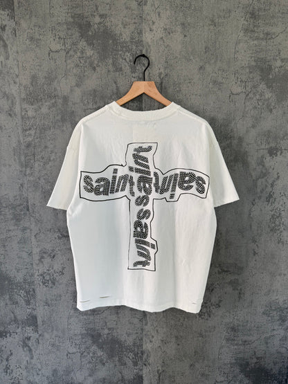 White Saint War Tee