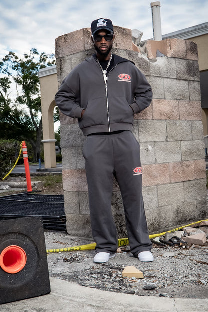 Ash Grey/Black Faith Tech Sweats