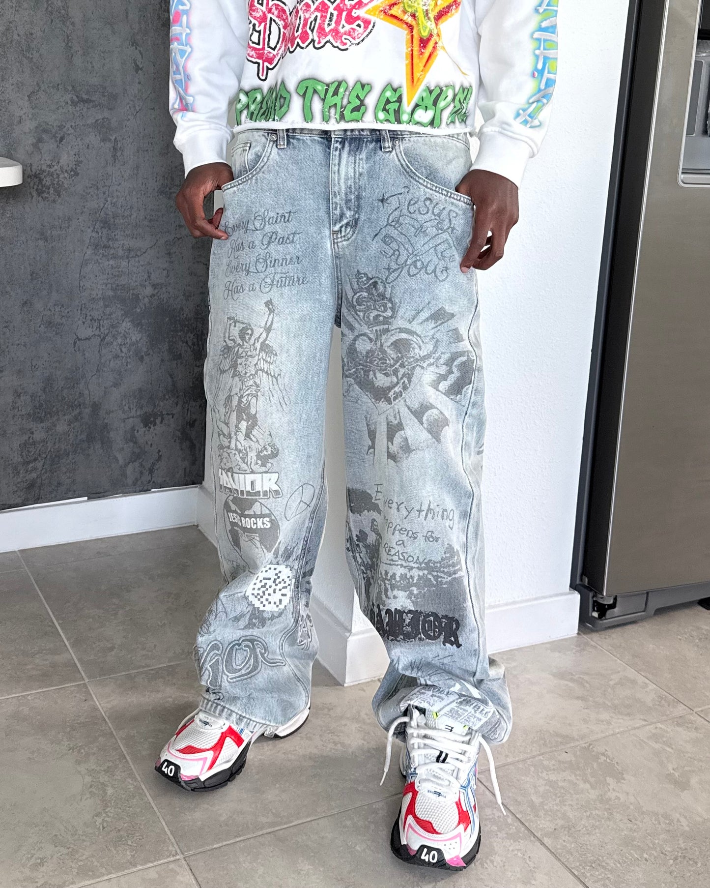 Holy Graffiti Denim