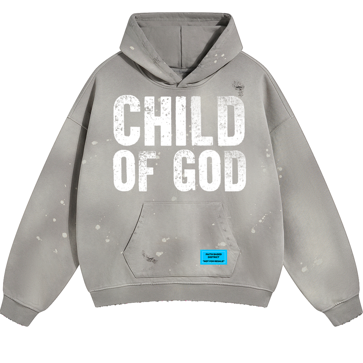 CHILD OF GOD HOODIE (GREY)