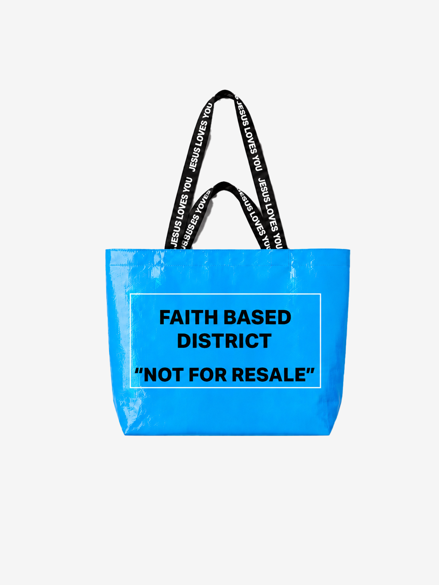 Jesus Saves Tote Bag