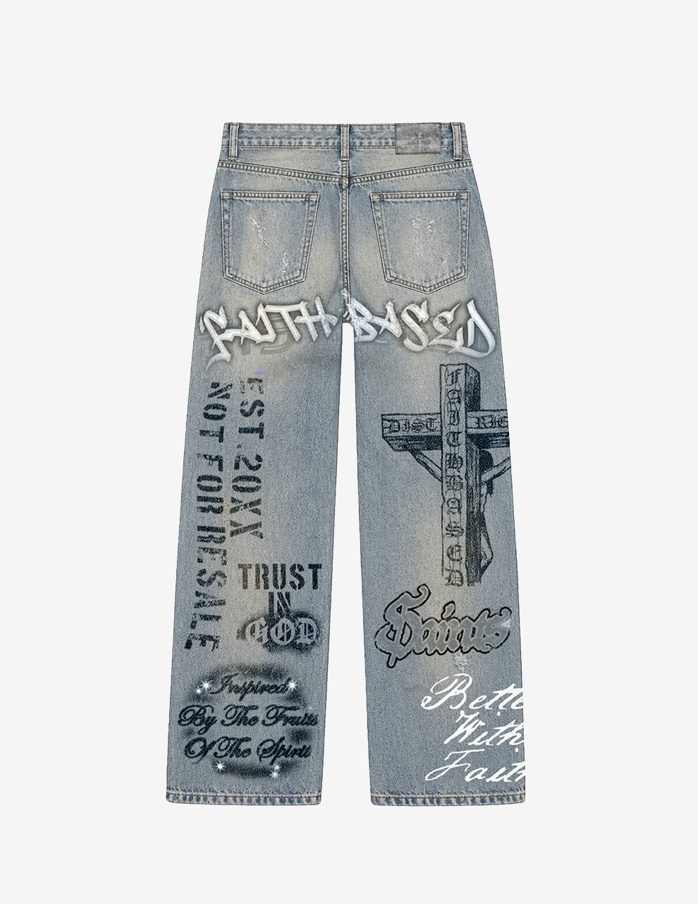 Holy Graffiti Denim
