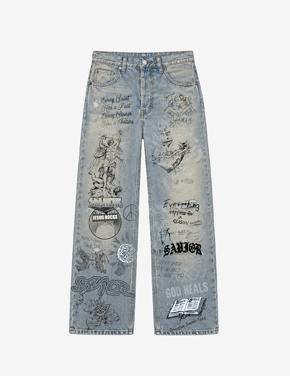 Holy Graffiti Denim