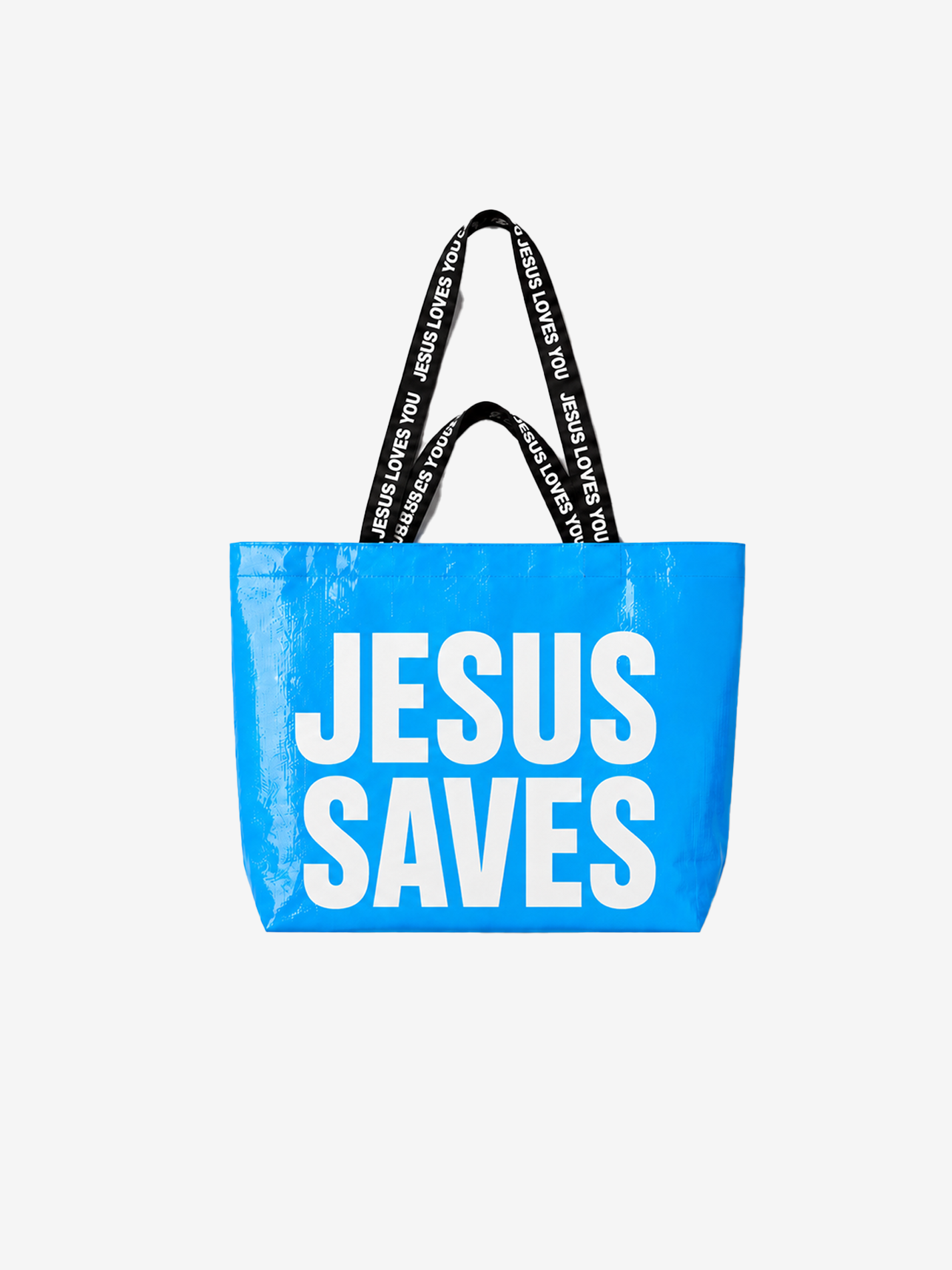 Jesus Saves Tote Bag