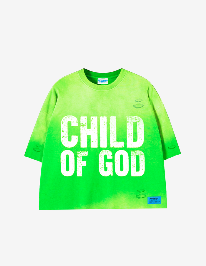 Lime Green Cog Tee