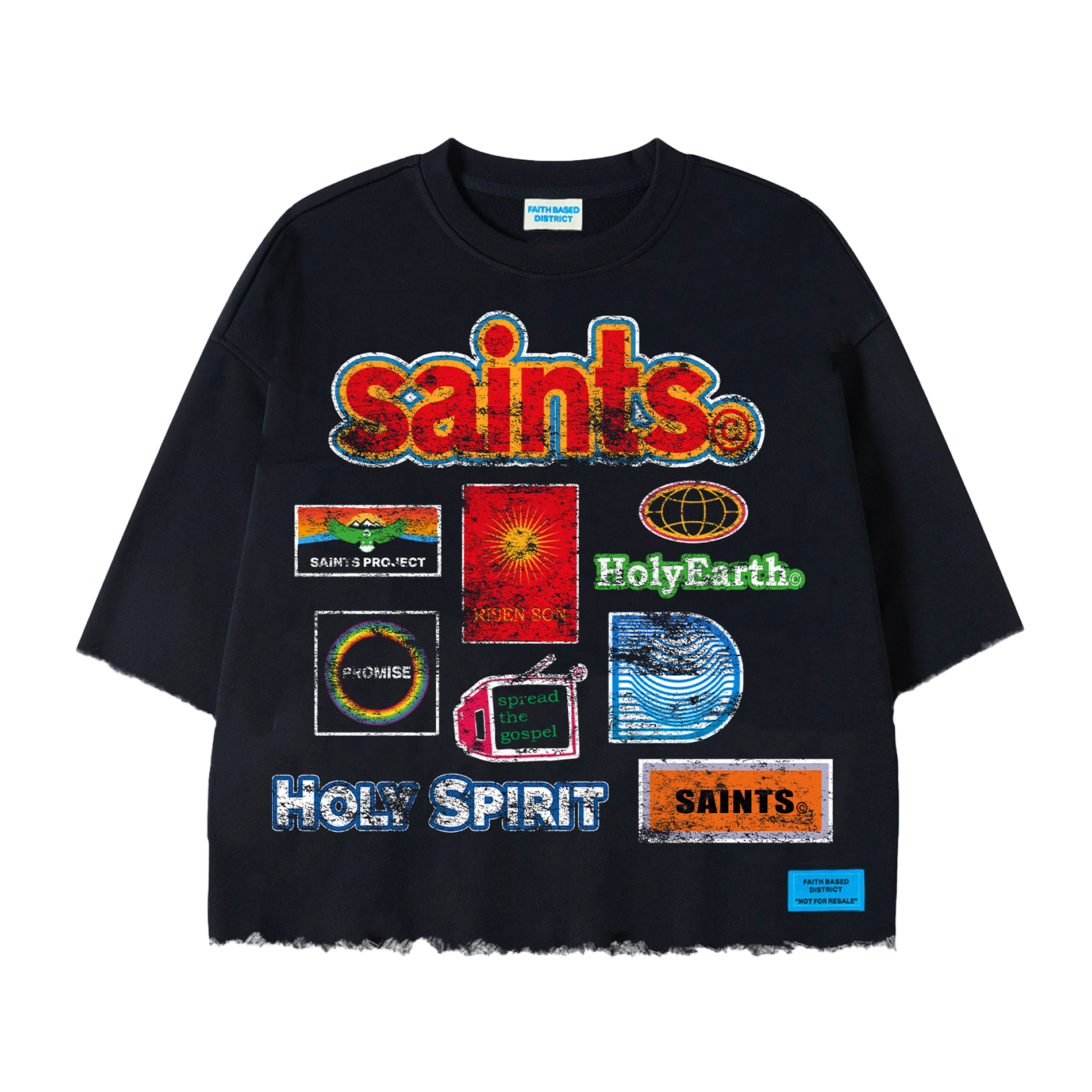 BLACK SAINTS TEE